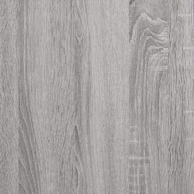 vidaXL Panca Portaoggetti Grigio Sonoma 102x42x45 cm Legno Multistrato