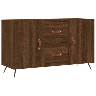 vidaXL Credenza Rovere Marrone 100x36x60 cm in Legno Multistrato