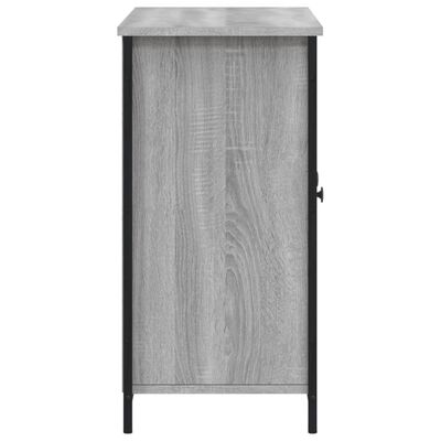 vidaXL Credenza Grigio Sonoma 100x35x70 cm in Legno Multistrato