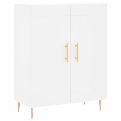 vidaXL Credenza Bianca 69,5x34x90 cm in Legno Multistrato