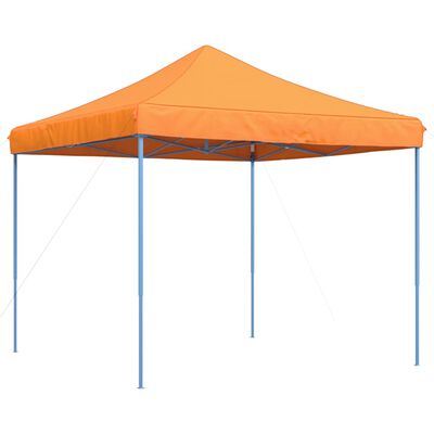 vidaXL Tenda da Festa Pieghevole Pop-Up Arancione 292x292x315 cm