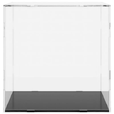 vidaXL Scatola Espositiva Trasparente 30x30x30 cm in Acrilico