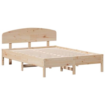 vidaXL Letto senza Materasso 120x190 cm in Legno Massello di Pino