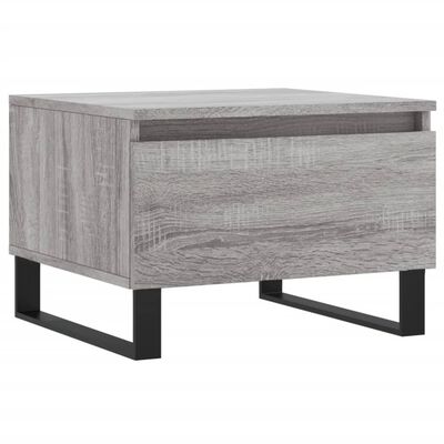 vidaXL Tavolino da Salotto Grigio Sonoma 50x46x35 cm Legno Multistrato