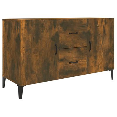 vidaXL Credenza Rovere Fumo 100x36x60 cm in Legno Multistrato