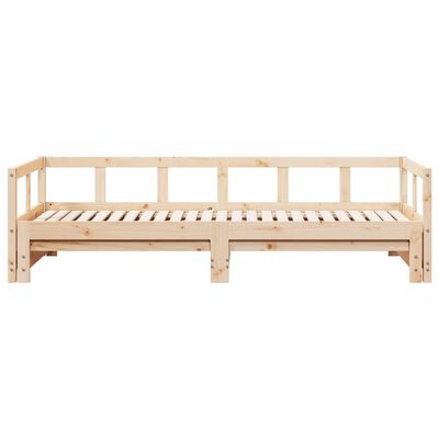 vidaXL Dormeuse senza Materasso 80x200 cm in Legno Massello di Pino