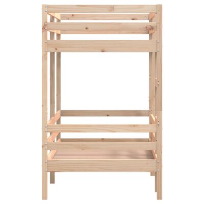 vidaXL Letto a Castello senza Materasso 90x190 cm Legno di Pino