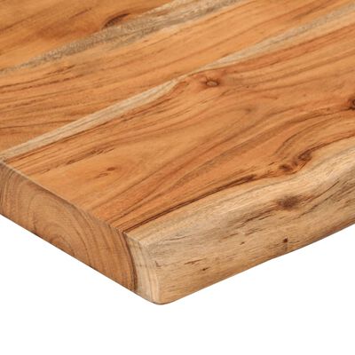 vidaXL Mensola Muro 180x20x2,5cm Rettangolare Legno Acacia Bordi Vivi