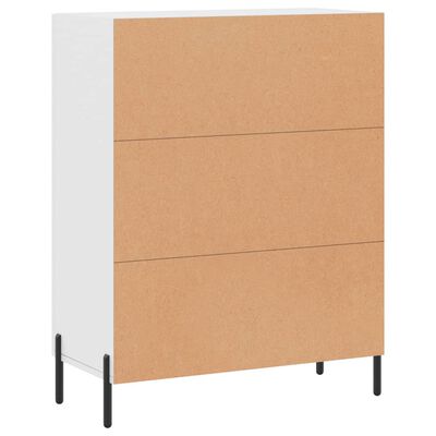 vidaXL Credenza Bianca 69,5x34x90 cm in Legno Multistrato