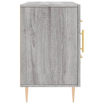 vidaXL Credenza Grigio Sonoma 100x36x60 cm in Legno Multistrato