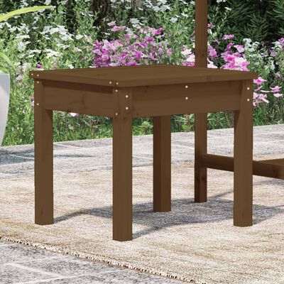 vidaXL Panca da Giardino Ambra 50x44x45 cm Legno Massello di Pino