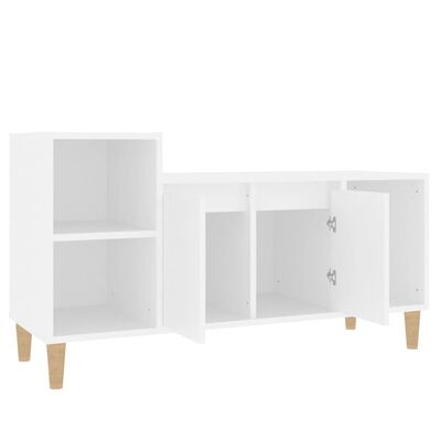 vidaXL Mobile Porta TV Bianco 100x35x55 cm in Legno Multistrato