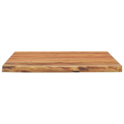 vidaXL Mensola a Muro 40x40x3,8 cm Quadrata Massello Acacia Bordi Vivi