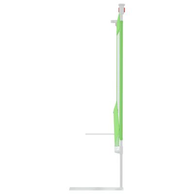 vidaXL Sponda Letto di Sicurezza per Bambini Verde 100x25cm in Tessuto