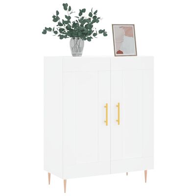 vidaXL Credenza Bianca 69,5x34x90 cm in Legno Multistrato