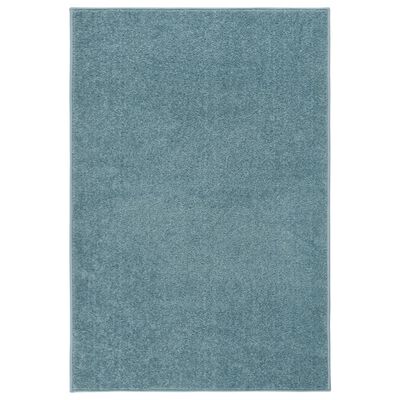 vidaXL Tappeto a Pelo Corto 200x290 cm Blu