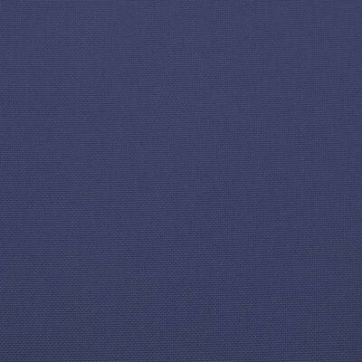 vidaXL Cuscini per Pallet 2 pz Blu Marino 50x50x3 cm in Tessuto Oxford