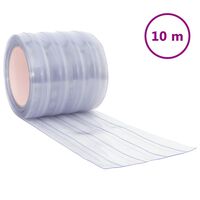 vidaXL Tenda per Porte Trasparente 200 mm x 1,6 mm 10 m in PVC