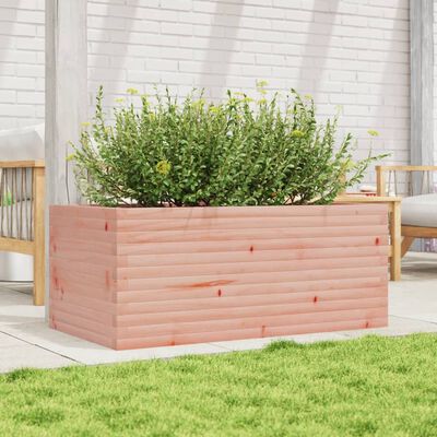 vidaXL Fioriera da Giardino 110x60x46 cm in Legno Massello di Douglas