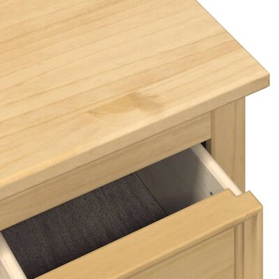 vidaXL Scatola Portaoggetti Corona 90x78x45 cm Legno Massello di Pino