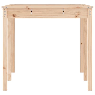 vidaXL Tavolo da Giardino 159,5x82,5x76 cm in Legno Massello di Pino