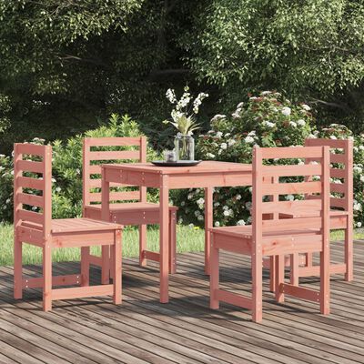 vidaXL Set da Pranzo per Giardino 5 pz in Legno Massello di Douglas