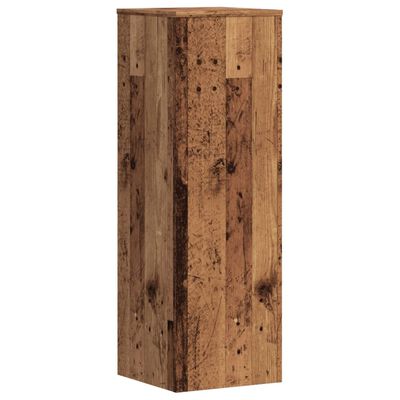 vidaXL Supporto per Piante Legno Vecchio 33x33x100 cm in Truciolato