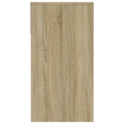 vidaXL Tavolo Consolle Rovere Sonoma 100x39x75 cm in Legno Multistrato