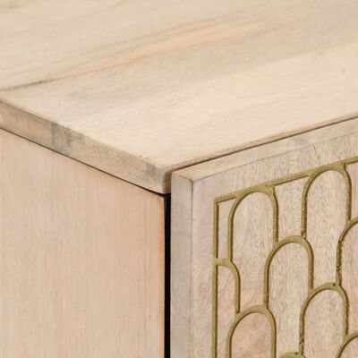 vidaXL Credenza 40x33x75 cm in Legno Massello di Mango