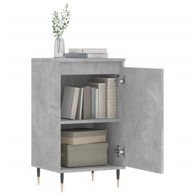 vidaXL Credenza Grigio Cemento 40x35x70 cm in Legno Multistrato