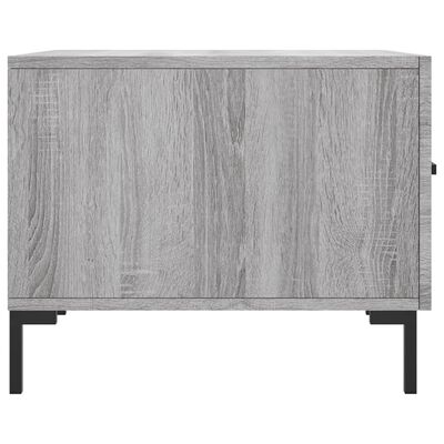 vidaXL Tavolini Salotto 2pz Grigio Sonoma 50x50x40cm Legno Multistrato