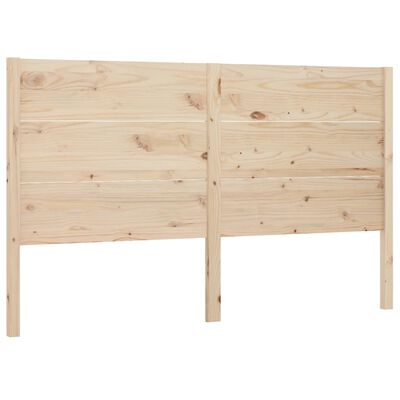 vidaXL Testiera per Letto 141x4x100 cm in Legno Massello di Pino