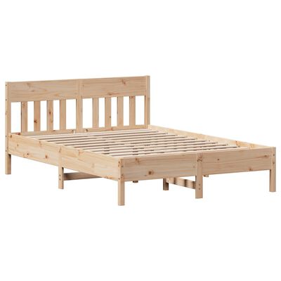 vidaXL Letto senza Materasso 150x200 cm in Legno Massello di Pino