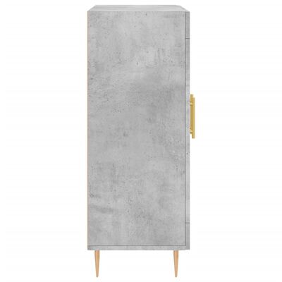 vidaXL Credenza Grigio Cemento 69,5x34x90 cm in Legno Multistrato