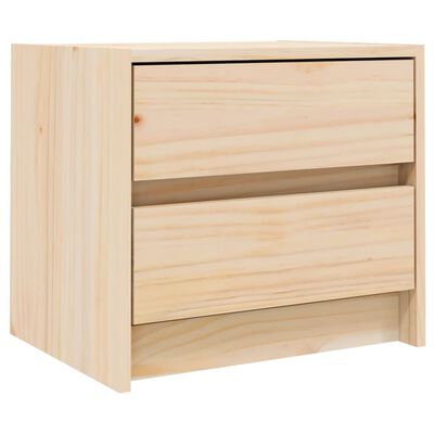 vidaXL Comodini 2 pz 40x31x35,5 cm in Legno Massello di Pino