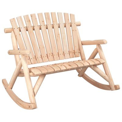 vidaXL Set Divani da Giardino 3 pz in Legno Massello di Abete