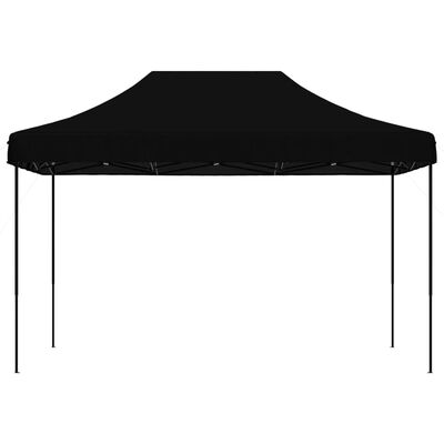 vidaXL Tenda da Festa Pieghevole Pop-Up Nero 410x279x315 cm