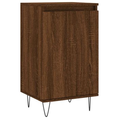 vidaXL Credenza Rovere Marrone 40x35x70 cm in Legno Multistrato