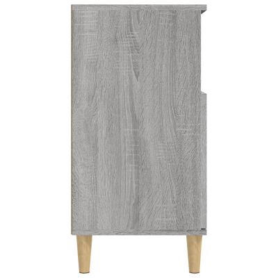 vidaXL Credenza Grigio Sonoma 60x35x70 cm in Legno Multistrato