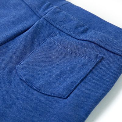 Pantaloncini per Bambini con Coulisse Blu Mélange 116