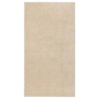 vidaXL Tappeto a Pelo Corto 80x150 cm Beige