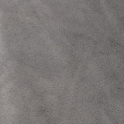 vidaXL Coperta Ponderata con Copertura Grigia 152x203 cm 7 kg Tessuto