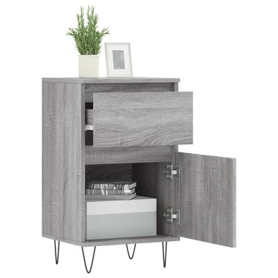 vidaXL Credenza Grigio Sonoma 40x35x70 cm in Legno Multistrato