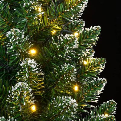 vidaXL Albero di Natale Artificiale Sottile con 150 LED 120 cm