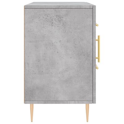 vidaXL Credenza Grigio Cemento 100x36x60 cm in Legno Multistrato