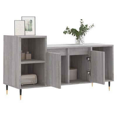 vidaXL Mobile TV Grigio Sonoma 100x35x55 cm in Legno Multistrato