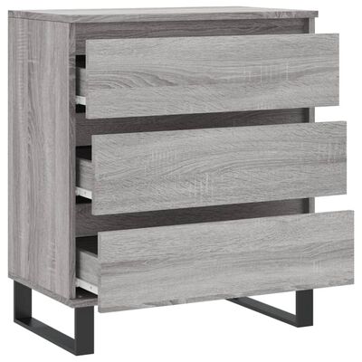 vidaXL Credenza Grigio Sonoma 60x35x70 cm in Legno Multistrato