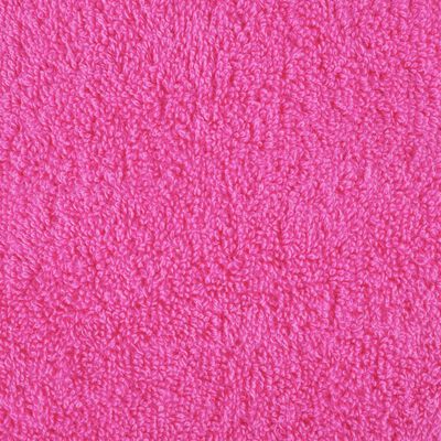 vidaXL Asciugamani per Ospiti SOLUND 10 pz Rosa 30x50 cm 600 g/m²