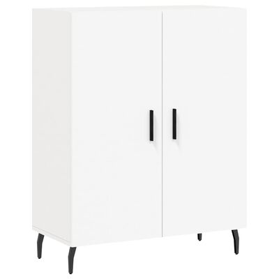 vidaXL Credenza Bianca 69,5x34x90 cm in Legno Multistrato