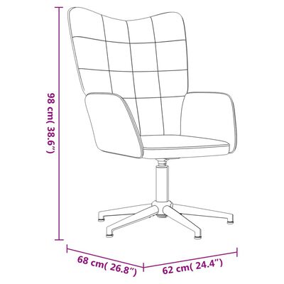 vidaXL Poltrona Relax con Poggiapiedi Giallo Senape in Velluto e PVC